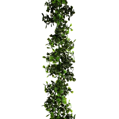Buchsbaumgirlande Kunstpflanze 150 cm - Ideal fr Feste und elegante Tischdekoration