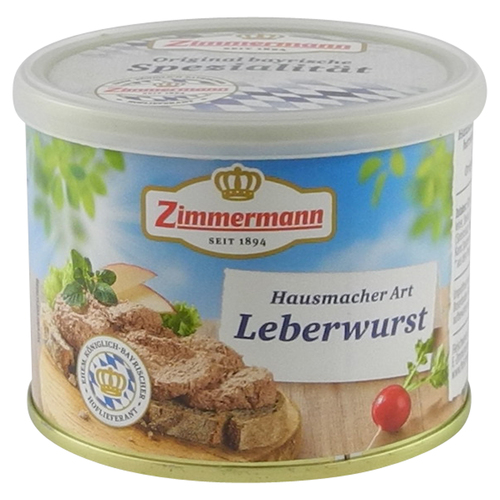 Hausmacher Leberwurst von Zimmermann (200 g)