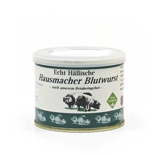 Echt H�llische Hausmacher Blutwurst von der BESH (200 g)
