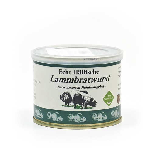Echt H�llische Lammbratwurst mit Rindfleisch von der BESH (200 g)