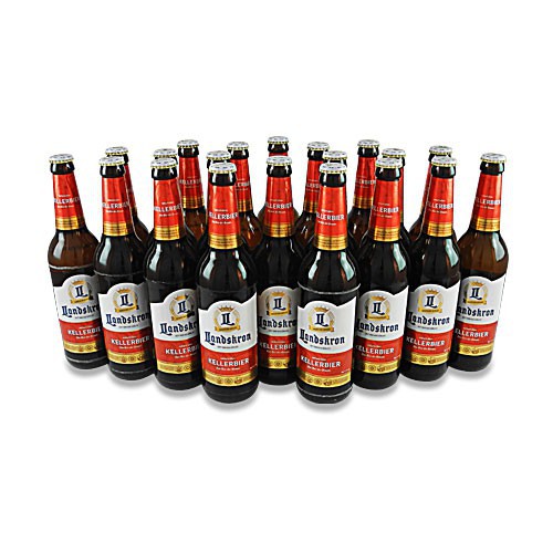 Landskron - Kellerbier (20 Flaschen Bier � 0,5 l / 5,0 % vol.)