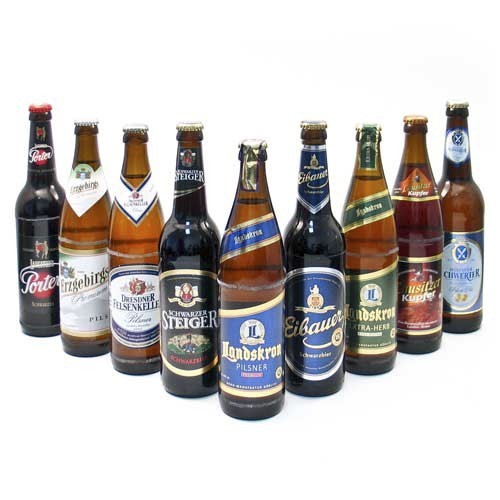 Probierpaket S�chsische Biere (9 Flaschen / 5,4 % vol.)