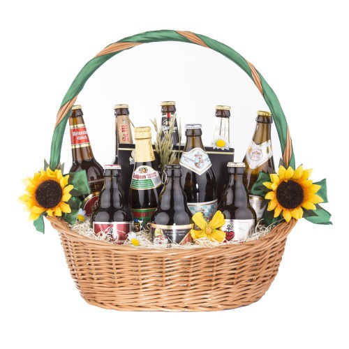 Geschenkkorb Bierprsentkorb