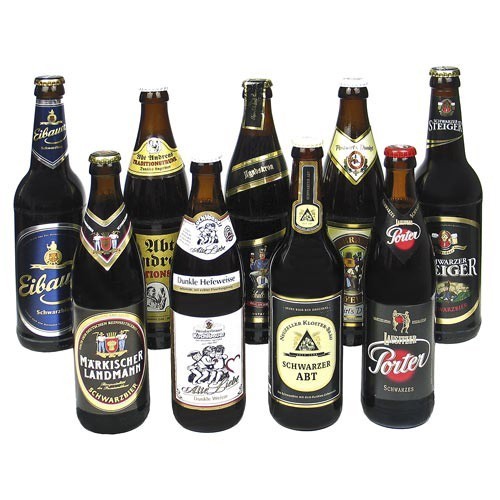 Schwarzbier Bierset (9 Flaschen / 5,2 % vol.)