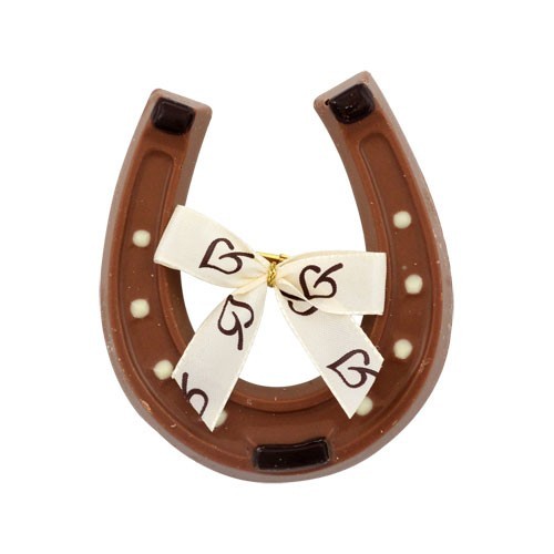 Schokoladenhufeisen Vollmilch von der Confiserie Felicitas (50 g)