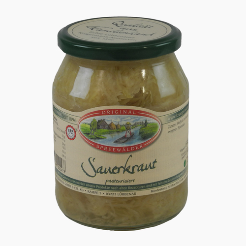 Kr�germanns Original Spreew�lder Sauerkraut (720 ml Glas)