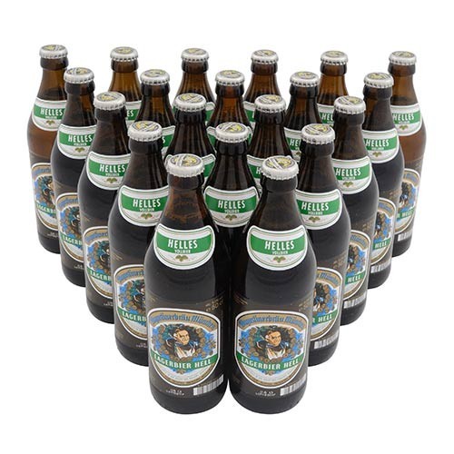 Augustinerbr�u - Lagerbier hell (20 Flaschen � 0,5 l / 5,2 % vol.)