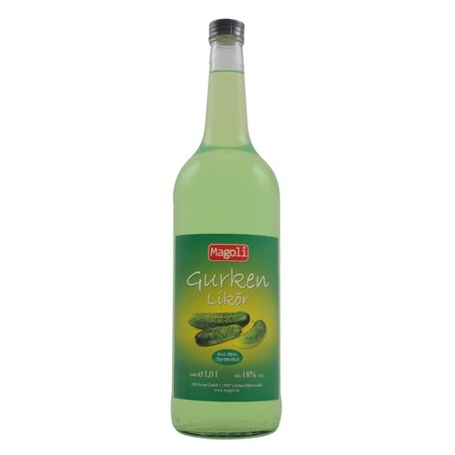 Gurkenlik�r in der GASTRO Flasche (1,0 l / 18 % vol.)