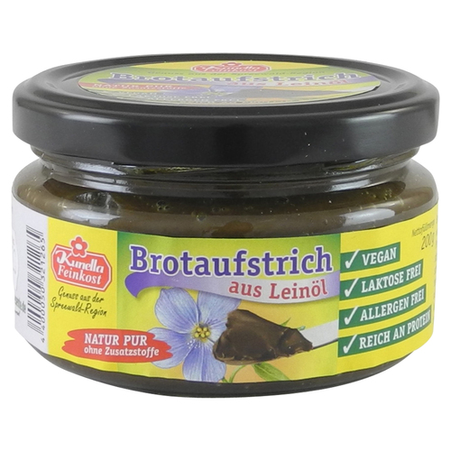 Brotaufstrich aus Lein�l, vegan von Kunella Feinkost (200g)