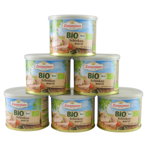 Biolance BIO Schinkenwurst 6er Pack (6 Dosen � 200 g)