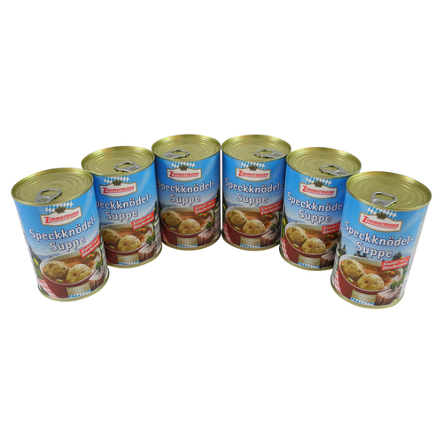 Speckkndel - Suppe 6er Pack (6 Dosen  400 ml)