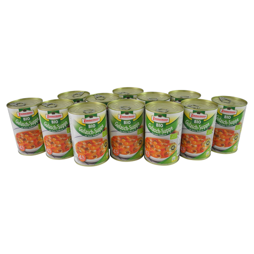 BIO Gulasch - Suppe  12er Pack (12 Dosen � 400 ml)