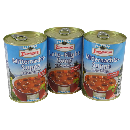 Mitternachtssuppe 3er Pack (3 Dosen  400 ml)