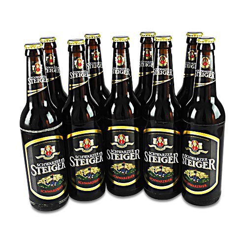 Dresdner Schwarzer Steiger (Schwarzbier / 9 Flaschen � 0,5 l / 5,0 % vol.)