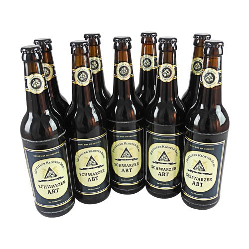 Neuzeller Schwarzer Abt (Schwarzbier / 9 Flaschen � 0,5 l / 3,9 % vol.)