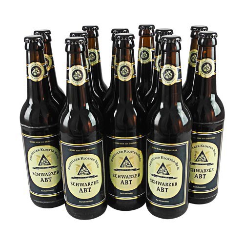 Neuzeller Schwarzer Abt (Schwarzbier / 12 Flaschen � 0,5 l / 3,9 % vol.)