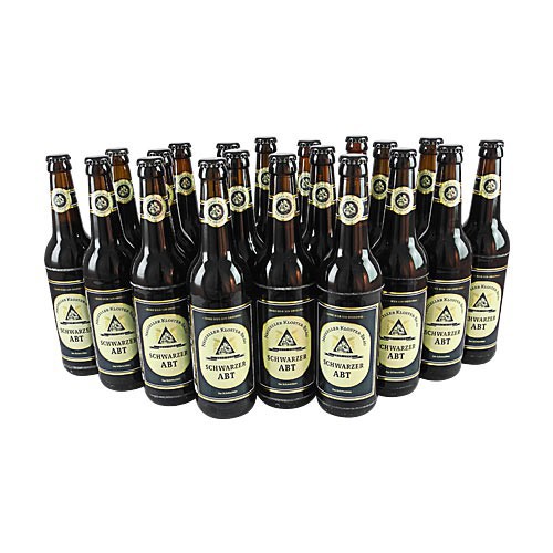 Neuzeller Schwarzer Abt (Schwarzbier / 20 Flaschen  0,5 l / 3,9 % vol.)