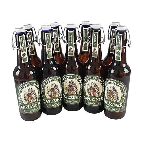 Kapuziner Wei�bier (9 Flaschen � 0,5 l / 5,4 % vol.)