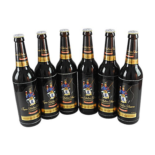 Pupen-Schultzes Schwarzes (Schwarzbier / 6 Flaschen � 0,5 l / 3,9% vol.)