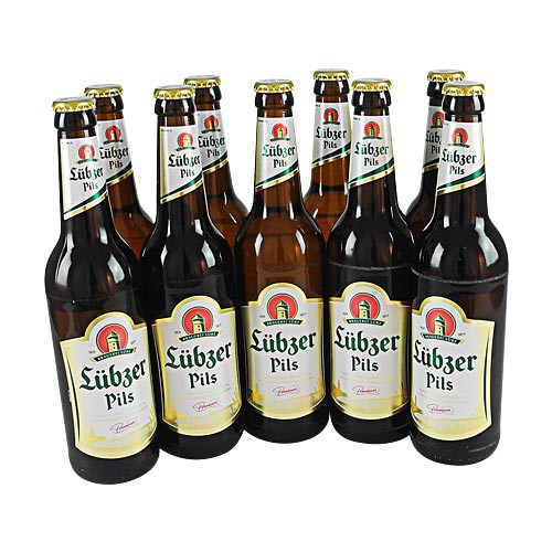 Lbzer Pils  (9 Flaschen  0,5 l / 4,9 % vol.)