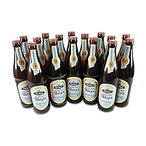 Tucher Helles Hefeweizen (16 Flaschen � 0,5 l / 5,2 % vol.)