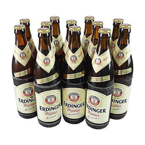 Erdinger Hefe Wei�bier (12 Flaschen � 0,5 l / 5,3 % vol.)
