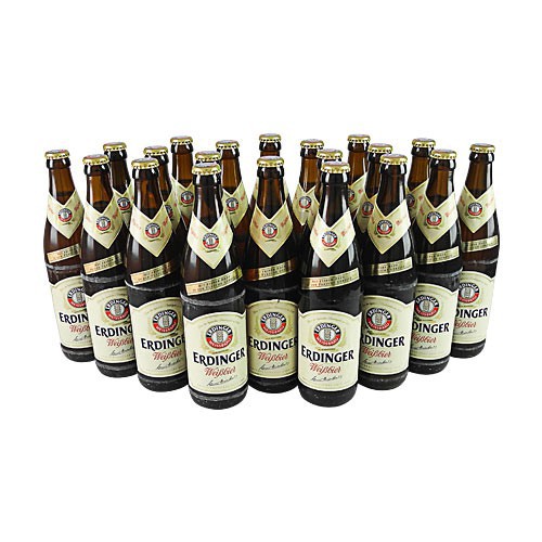 Erdinger Hefe Wei�bier (20 Flaschen � 0,5 l / 5,3 % vol.)