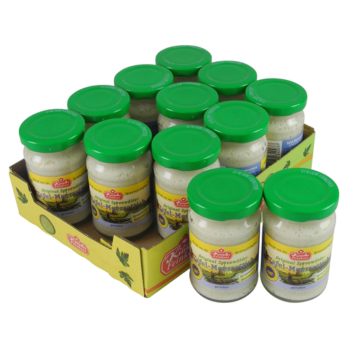 Tafelmeerrettich von Kunella Feinkost - 12er Pack (12 Gl�schen � 100 g)