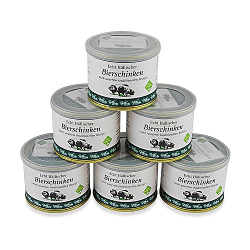 Echt H�llische Bierschinken von der BESH 6er Pack (6 Dosen � 200 g)