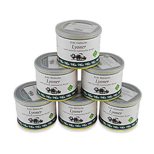 Echt H�llische Lyoner von der BESH 6er Pack (6 Dosen � 200 g)