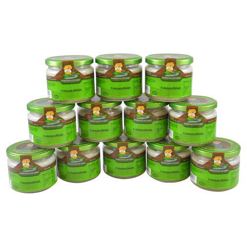 Original Spreew�lder Fr�hst�cksfleisch 12er Pack (12 Gl�ser � 250 g)