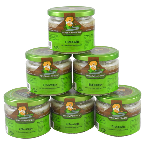 Original Spreew�lder Eisbeins�lze 6er Pack (6 Gl�ser � 250 g)