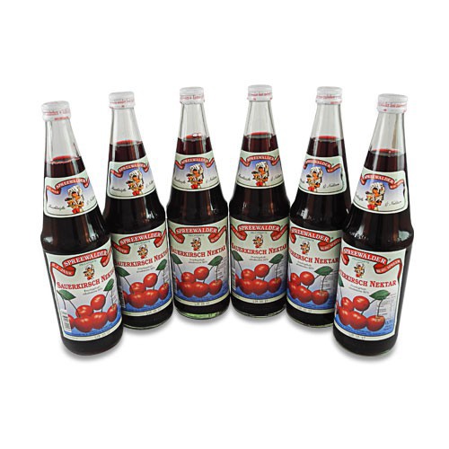 Sauerkirsch Nektar von der Spreewaldmosterei - 6er Pack (6 Flaschen � 0,7 l)