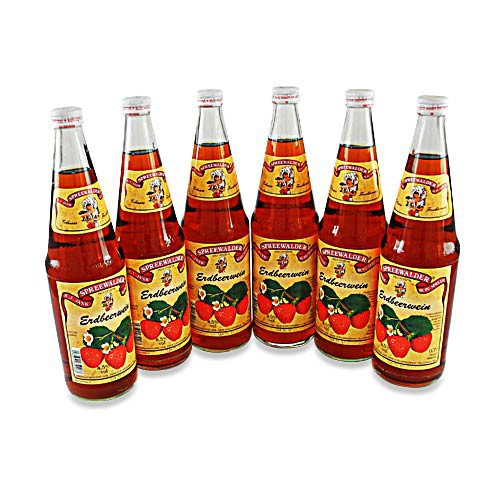 Janks Erdbeerwein - 6er Pack (6 Flaschen � 0.7 l / 8,5 % vol.)