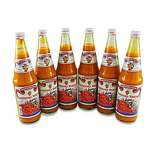 Sanddorn Nektar von der Spreewaldmosterei - 6er Pack (6 Flaschen  0.7 l)
