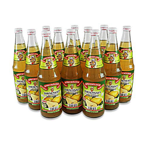 Naturtr�ber Birnensaft von der Spreewaldmosterei - 12er Pack (12 Flaschen � 0.7 l)