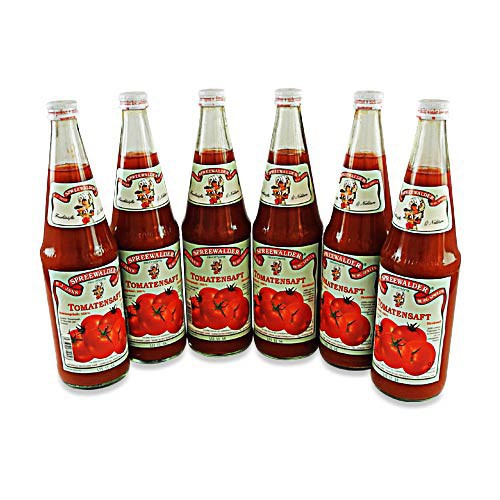 Tomatensaft von der Spreewaldmosterei - 6er Pack (6 Flaschen  0.7 l)