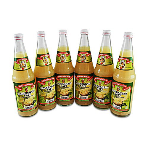Sauerkrautsaft von der Spreewaldmosterei - 6er Pack (6 Flaschen � 0.7 l)