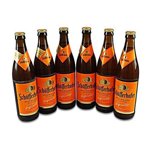 Sch�fferhofer Weizen naturtr�b (6 Flaschen � 0,5 l / 5,0 % vol.)