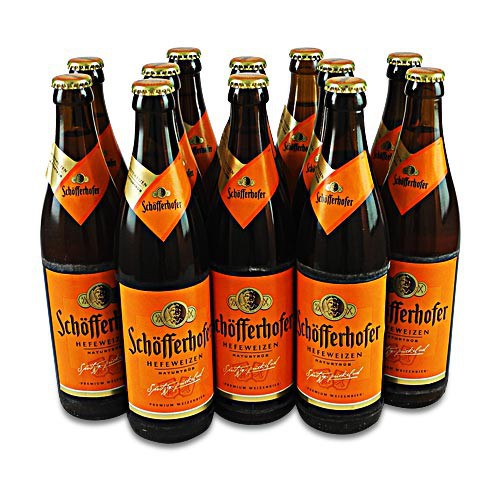 Schfferhofer Weizen naturtrb (12 Flaschen  0,5 l / 5,0 % vol.)