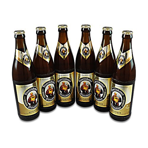 Franziskaner Weissbier naturtr�b (6 Flaschen � 0,5 l / 5,0 % vol.)