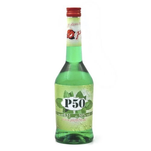 P50 - Pfefferminzlikr (0,5 l / 50 % vol.)