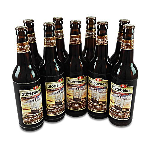 St�rtebeker BIO Roggen Weizen (9 Flaschen � 0,5 l / 5,4 % vol.)