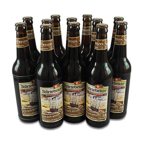 St�rtebeker BIO Roggen Weizen (12 Flaschen � 0,5 l / 5,4 % vol.)