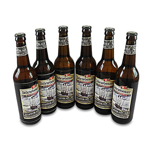 St�rtebeker Atlantik Ale (6 Flaschen � 0,5 l / 5,1 % vol.)