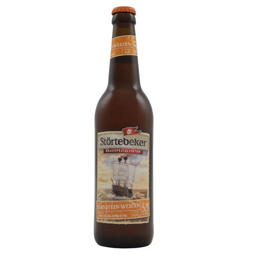 Strtebeker Bernstein-Weizen (6 Flaschen  0,5 l / 5,3 % vol.)
