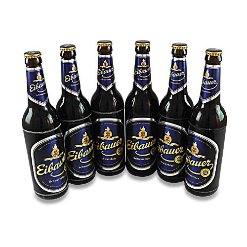 Eibauer Schwarzbier - (6 Flaschen � 0,5 l / 4,5% vol.)