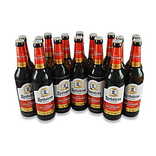 Landskron - Kellerbier (16 Flaschen � 0,5 l / 5 % vol.)
