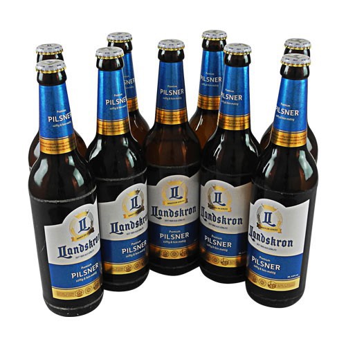 Landskron Premium Pilsner (9 Flaschen � 0,5 l / 4,8% vol.)
