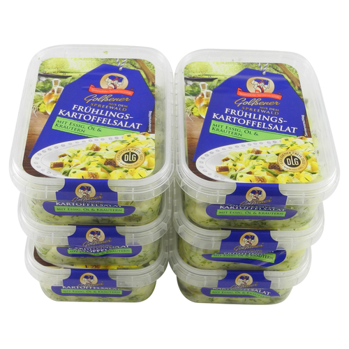 Fr�hlingskartoffelsalat mit Essig und �l von Gol�ener - 6er Set (6 Packungen � 200 g)